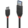 Image de Lindy Câble USB 3.2 Type A vers C de 1m, 10Gbit/s, noir - Neuf
