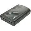 Image de Lindy 38409 hub & concentrateur DisplayPort Noir - Neuf