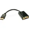 Image de Convertisseur Lindy DisplayPort mâle vers VGA femelle (D-sub DE-15) 15cm (Noir) #DEFAULT