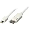 Image de Lindy 41058 Câble Displayport 3 M Mini Displayport Blanc