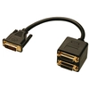 Image de Lindy DVI Splitter Cable câble DVI 0,18 m DVI-D Noir - Neuf