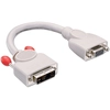 Image de Lindy Câble moniteur DVI-A mâle à HD-15 femelle 20cm - Neuf