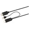 Image de Microconnect HDMI-DP-CON2 câble vidéo et adaptateur 2 m DisplayPort Noir - Neuf