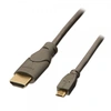 Image de Lindy 41565 MHL an HDMI Anschlusskabel, 0,5m für MHL komp. Smartphones