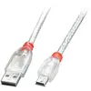 Image de LINDY USB 2.0 Kabel Typ A/Mini-B M/M 0.5m