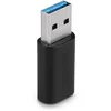 Image de Lindy 41904 changeur de genre de câble USB 3.2 Type A USB 3.2 Type C Noir