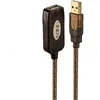 Image de Rallonge active LINDY USB 2.0 type A/A M/F 20m