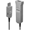Image de Lindy 42701 câble USB USB 3.2 Gen 1 (3.1 Gen 1) 50 m USB A Noir, Argent