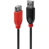 Image de Câble d'extension actif USB 2.0 Slim, USB-A mâle > USB-A femelle (noir, 5 mètres)