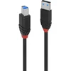 Image de Lindy 43227 câble USB USB 3.2 Gen 1 (3.1 Gen 1) 10 m USB A USB B Noir
