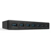 Image de Lindy 43228 Lindy USB 3.1/3.0 Hub 7 Port mit Ladefunktion