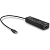 Image de LINDY Hub USB 3.1 & adaptateur Gigabit Ethernet USB type C