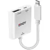 Image de Lindy 43289 adaptateur graphique USB 3840 x 2160 pixels Blanc - Neuf