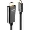 Image de Lindy 43317 Lindy 10m câble adaptateur USB type C vers HDMI avec HDR