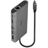Image de Lindy DST-Mini XT, Mini Docking Station USB-C pour Laptop pour un écran (4K) ou deux écrans (Full HD) & charge 100W - Neuf