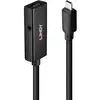 Image de Lindy 43356 hub & concentrateur USB 3.2 Gen 1 (3.1 Gen 1) Type-C 5000 Mbit/s Noir - Neuf