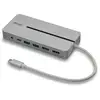 Image de Lindy DST-Mx Duo, Mini Docking Station USB-C pour Laptop/MacBook avec prise en charge 4K sur deux écrans et charge 100W - Neuf