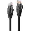 Image de Câble patch LINDY Cat6 UTP Premium noir 1.00m