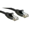 Image de Lindy - 45432 Rj45 Câble Réseau, Câble Patch Cat 6 U/utp 1.00 M Noir Avec Cliquet D'Encastrement 1 Pc(s) C230141