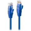 Image de Lindy 45477 UTP Cat6 Kabel, blau, 10m LSOH, inkl. Testprotokoll