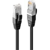 Image de Lindy 45601 S/FTP Cat6 Kabel,schwarz 0.50m LSOH, inkl. Testprotokoll