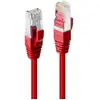 Image de Lindy Câble réseau Rouge Cat.6 S/FTP LSZH, 2m (testé par Fluke) - Neuf