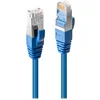 Image de Lindy 45647 S/FTP Cat6 Kabel, blau 10m LSOH, inkl. Testprotokoll
