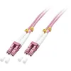 Image de Câble À Fibre Optique Lindy Lc/lc Om4 3m, 46342