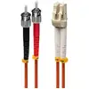Image de Lindy Fibre optique Duplex LC / ST 3m - Neuf