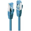 Image de LINDY Patchkabel Cat6A S/FTP PIMF LSZH blau 0.30m