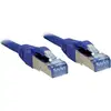 Image de Lindy - 47148 Rj45 Câble Réseau, Câble Patch Cat 6a S/ftp 1.50 M Bleu Avec Cliquet D'Encastrement 1 Pc(s) C236351