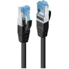 Image de Câble patch LINDY Cat6A S/FTP PIMF LSOH noir 0.30m