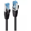 Image de Câble patch LINDY Cat6A S/FTP PIMF LSOH noir 1.00m