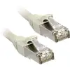 Image de Lindy - 47245 Rj45 Câble Réseau, Câble Patch Cat 6 F/utp 3.00 M Gris Avec Cliquet D'Encastrement 1 Pc(s) C230931