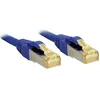 Image de Lindy - 47280 Rj45 Câble Réseau, Câble Patch Cat 6a (câble Brut Cat 7) S/ftp 3.00 M Bleu Avec Cliquet D'Encastrement 1 Pc(s) C234041