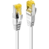 Image de Câble patch LINDY Cat6A S/FTP LSOH Cat7 brut blanc 0.30m