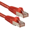 Image de Lindy 47361 Basic Cat6 S/FTP Kabel, rot, 0.50m Patchkabel