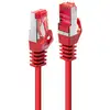 Image de Lindy Câble réseau Rouge Cat.6 S/FTP, 1.5m - Neuf