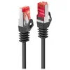Image de Lindy 47370 Basic Cat6 S/FTP Kabel, schwarz, 0.30m Patchkabel