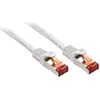 Image de Câble patch LINDY Cat6 S/FTP Basic blanc 7.50m