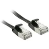 Image de Lindy - 47480 Rj45 Câble Réseau, Câble Patch Cat 6a U/ftp 0.30 M Noir Avec Cliquet D'Encastrement 1 Pc(s) C186351