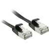 Image de Lindy - 47481 Rj45 Câble Réseau, Câble Patch Cat 6a U/ftp 1.00 M Noir Avec Cliquet D'Encastrement 1 Pc(s) C186391