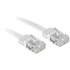 Image de Lindy - 47505 Rj45 Câble Réseau, Câble Patch Cat 6 U/utp 10.00 M Blanc Avec Cliquet D'Encastrement 1 Pc(s) C230791