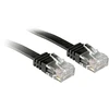 Image de Lindy 47521 Cat6 Flachband-Patchkabel, schwarz, 1.00m Ohne Schirmung