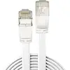Image de Câbles Réseau Et Dac Lindy Cat.6a U/ftp Flat Patch Cable White 2m