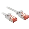 Image de LINDY Patchkabel Cat6 U/FTP Flachband grau 2.00m