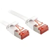 Image de LINDY Patchkabel Cat6 U/FTP Flachband weiß 2.00m