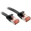 Image de LINDY Patchkabel Cat6 U/FTP Flachband schwarz 5.00m