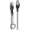 Image de LINDY Patchkabel Cat.6A S/FTP grau 10m verriegelbar