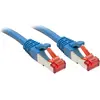 Image de Lindy 47721 Cat6 S/FTP Kabel, blau, 5.00m Patchkabel
